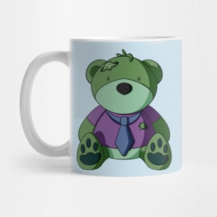 Office Zombie Teddy Bear Mug